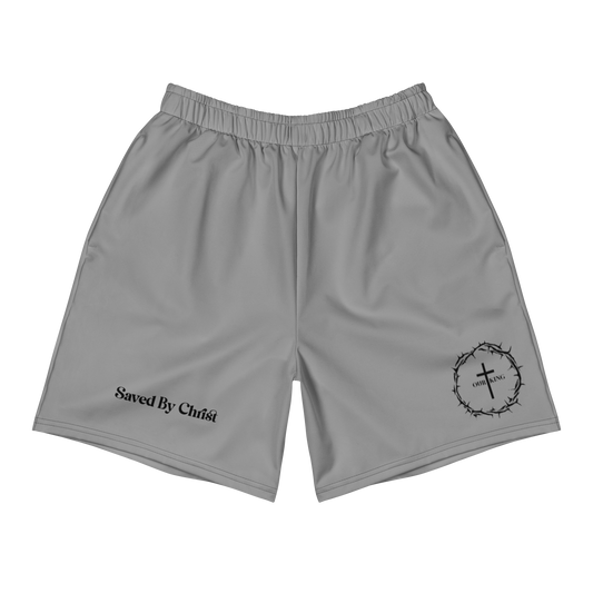 Athletic Shorts-Light Grey