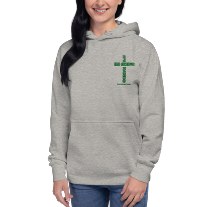 In God's Hands Hoodie-Grey